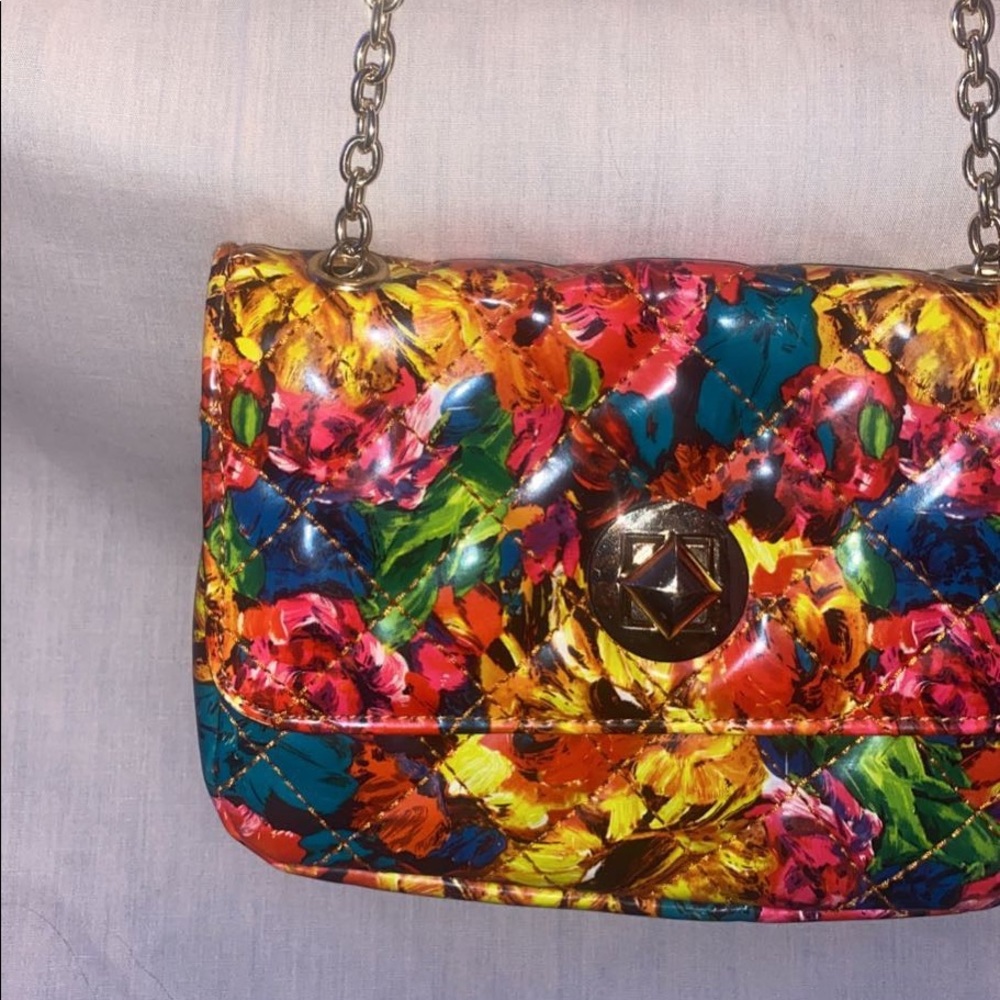Floral Design Shoulder Bag